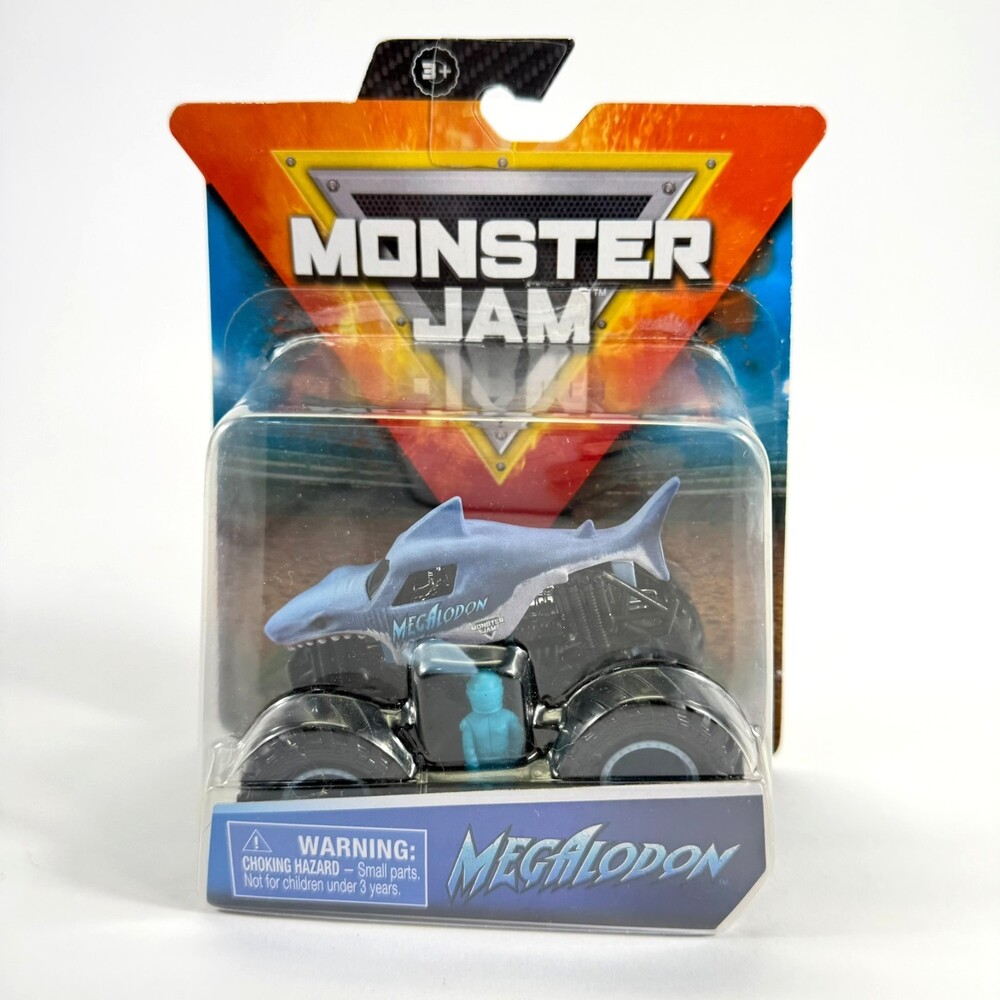 NIP Monster Jam Megalodon Monster Truck 1:64 Diecast Collector Series